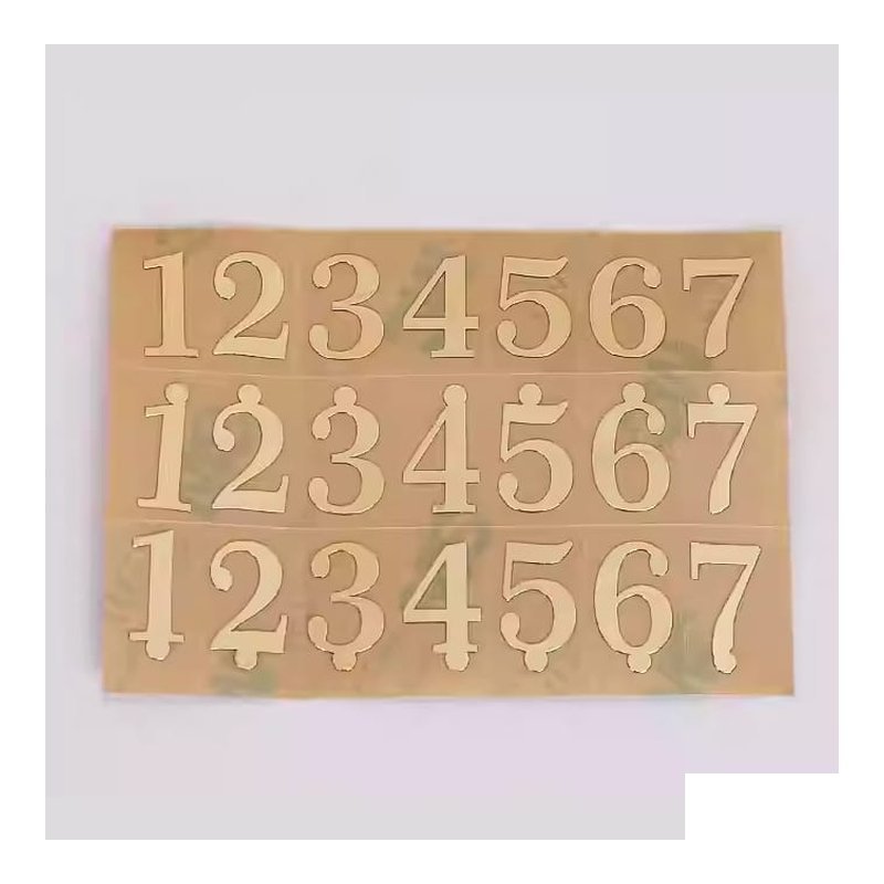 KLG12-1 KLG12-1 空靈鼓音標貼 數字貼 — 三峽配件 / 週邊