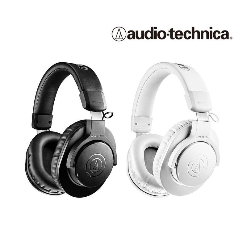 Audio-Technica 鐵三角 ATH-M20xBT 專業型監聽耳機 無線 耳罩式耳機 Audio-Technica — 三峽錄音