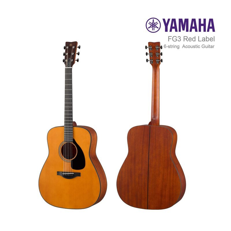 Yamaha YAMAHA FG3 紅標 單板木吉他 木吉他 民謠吉他 附原廠厚袋 — 三峽木吉他 / 民謠吉他