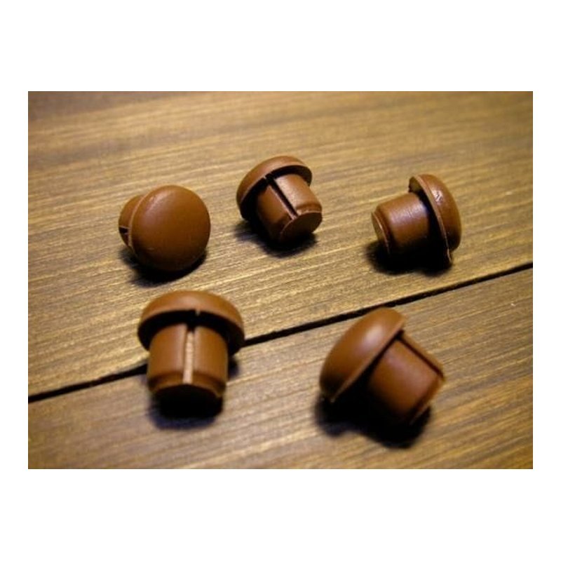 Yamaha 日本進口 渡邊商店 #271-19W #19 茶 平台鋼琴 鍵膠墊 (單顆) GP拍子木用 YAMAHA — 三峽電鋼琴 / 鍵盤