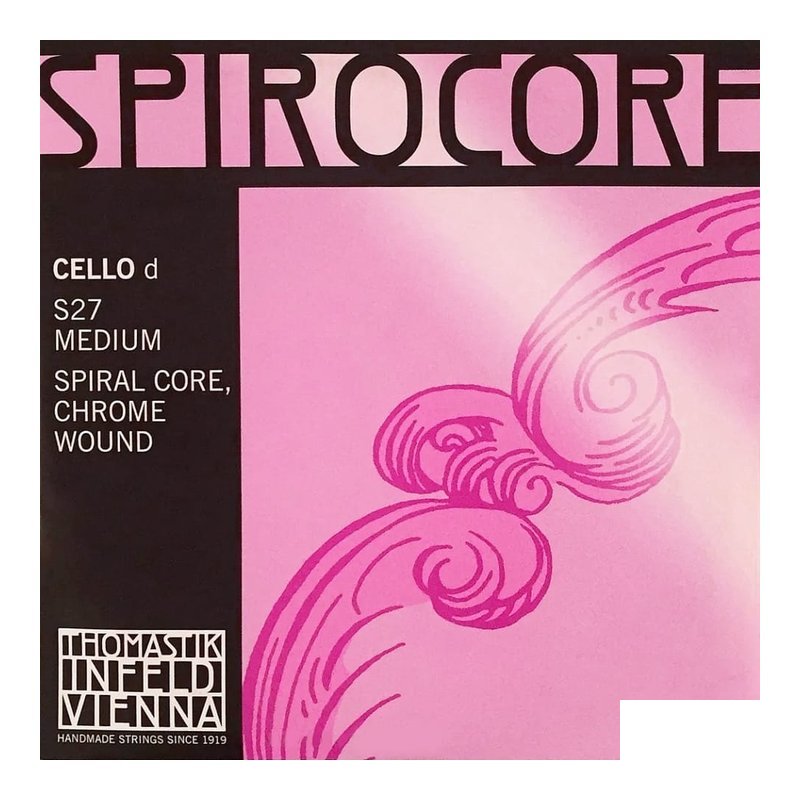 Thomastik S27 大提琴弦 Spirocore 2弦D弦 S27 鉻鋼 — 三峽弦樂器