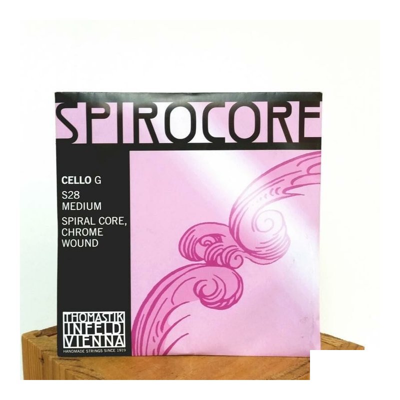 大提琴弦 (第三弦 G弦) 德國Thomastik Spirocore S28 — 三峽弦樂器