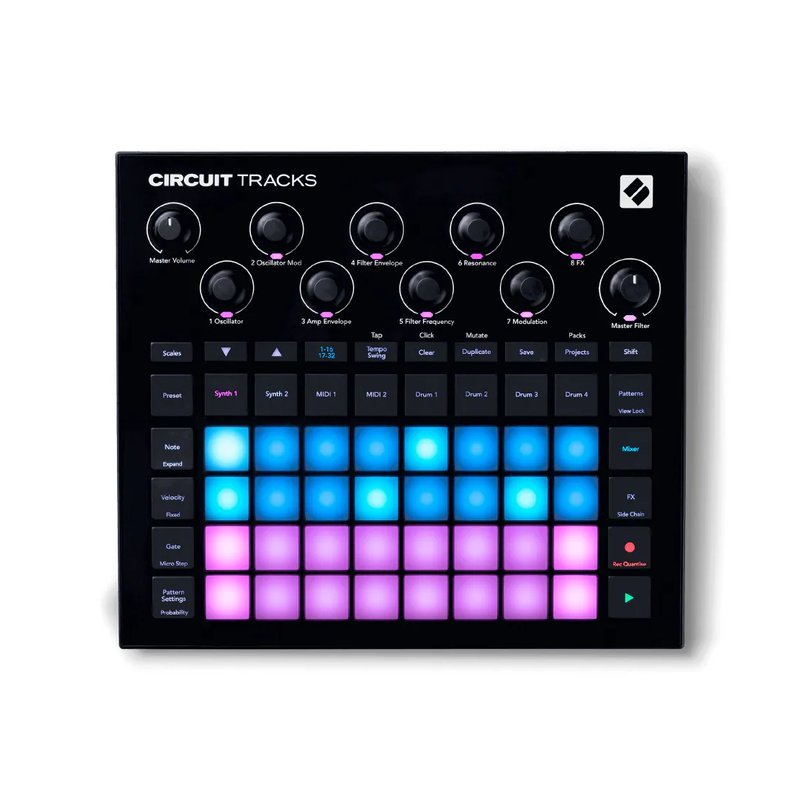 Novation Novation / Circuit Tracks 鼓組節奏機 — 三峽鼓 / 打擊