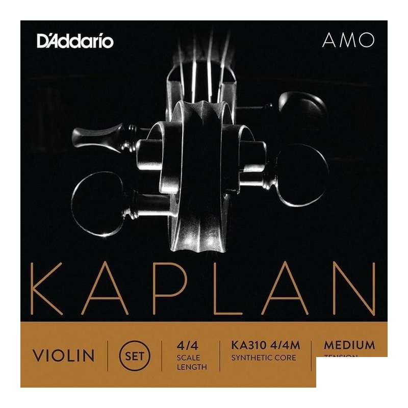 小提琴弦 (4/4 整套) 美國 D'Addario Kaplan Amo KA310 — 三峽弦樂器