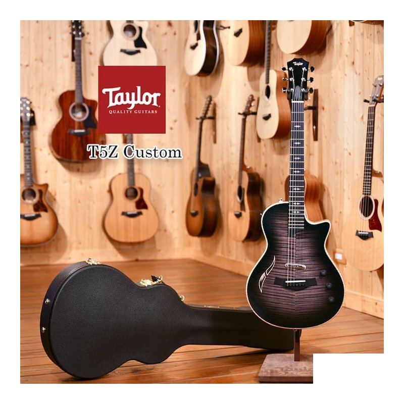 Taylor Taylor T5Z custom 34號 客製 電吉他 星空琴 原廠豪華琴盒 — 三峽木吉他 / 民謠吉他