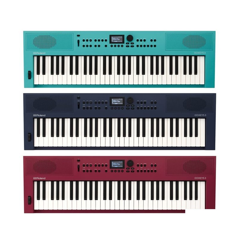 Roland ROLAND GO:KEYS 3 61鍵 電子琴 自動伴奏 可接APP 三色售 — 三峽電鋼琴 / 鍵盤