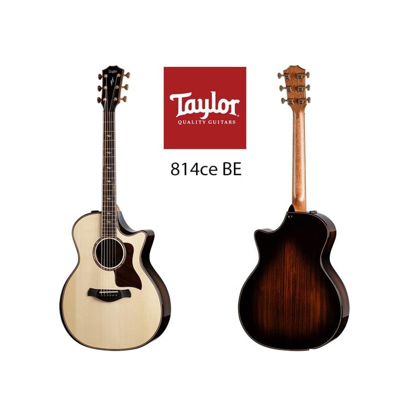 Taylor TAYLOR 814ce Builder's Edition 美廠 全單板 電木吉他 ES-2拾音器 V-Class — 三峽木吉他 / 民謠吉他