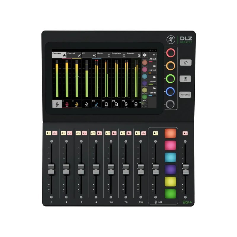 Mackie Mackie / DLZ Creator 12軌直播數位混音機 — 三峽音響 / 音箱