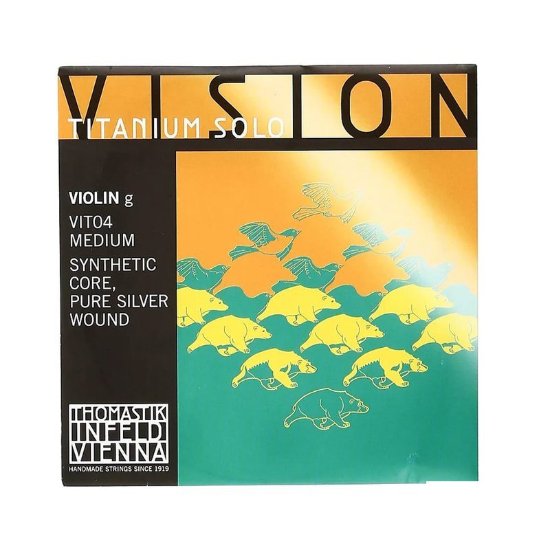 小提琴弦(第四弦 G弦) 奧地利 Thomastik Vision Titanium solo VIT04 — 三峽弦樂器