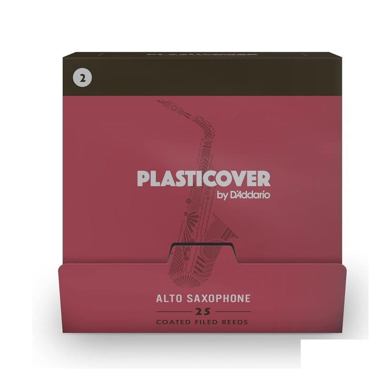 PC-A PC-A 美國 RICO PLASTICOVER 中音薩克斯風竹片 黑竹片 25片裝 — 三峽木管樂器