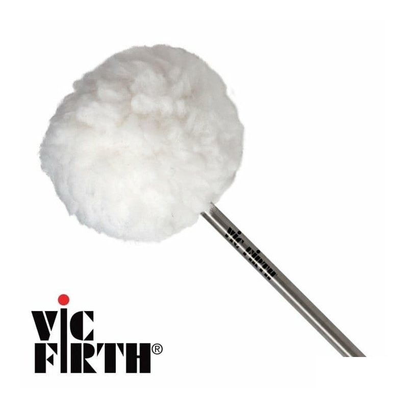 Vic Firth 美國 Vic Firth VKB3 大鼓 踏板 鼓槌 (羊毛頭) 適爵士樂 公司貨 — 三峽鼓棒