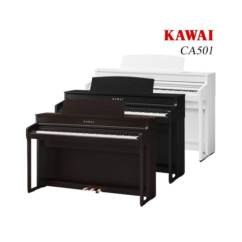 KAWAI KAWAI CA501 88鍵 電鋼琴 木質琴鍵 贈原廠升降椅 CA-501 — 三峽電鋼琴 / 鍵盤