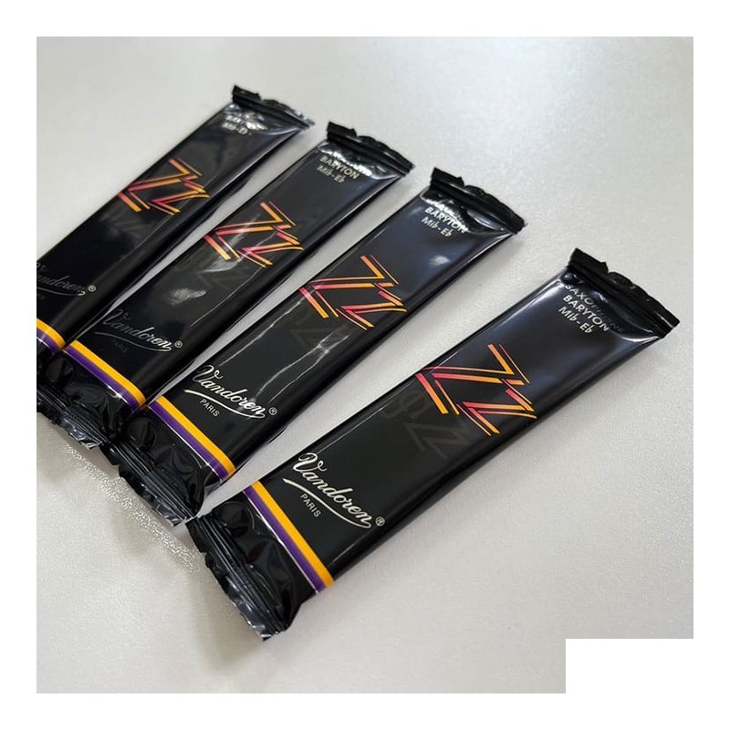 法國 Vandoren Baritone ZZ 上低音號薩克斯風 竹片 單片售 黑盒BS-ZZ — 三峽銅管 / 管樂