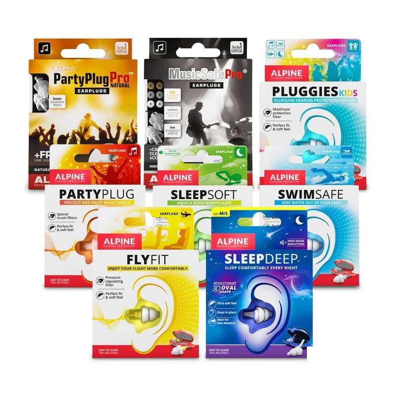 荷蘭製 Alpine 睡眠耳塞 無痛耳塞 軟耳塞 工業耳塞 音樂耳塞 打鼓耳塞 鼓手耳塞 earplug — 三峽錄音 / 音響