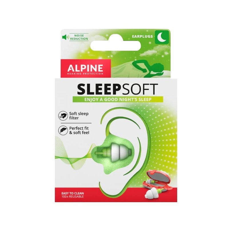 Alpine Alpine SleepSoft 睡眠耳塞 無痛耳塞 隔音耳塞 軟耳塞 耳塞 ALPINE-S-SOFT — 三峽音響 / 音箱