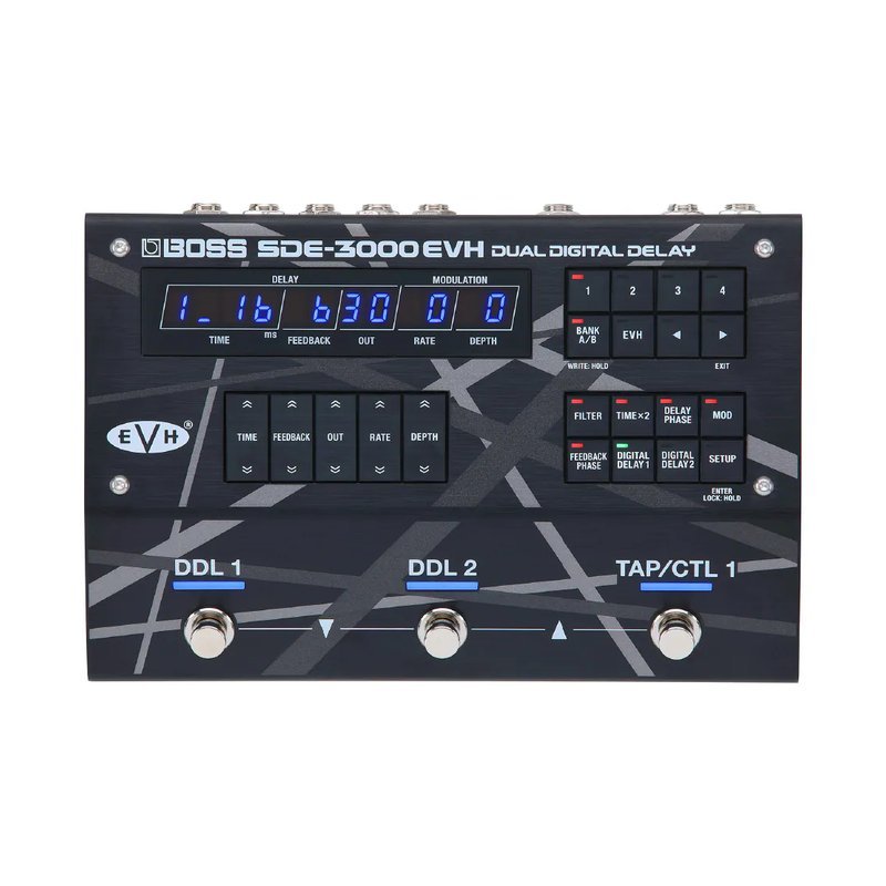 BOSS BOSS / SDE-3000EVH 數位雙延遲效果器(Dual Digital Delay) — 三峽效果器