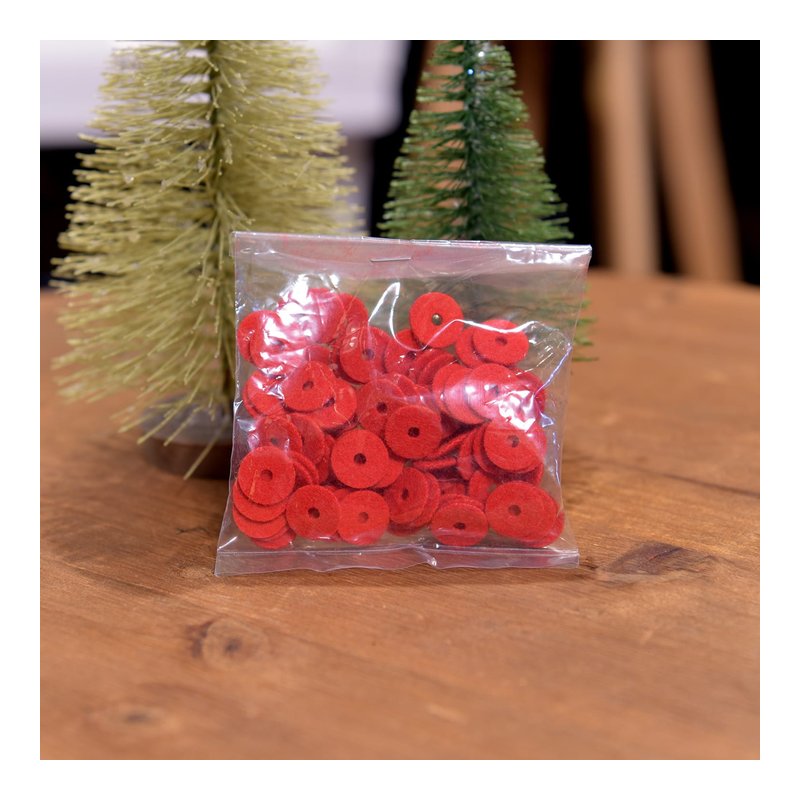 日本進口 渡邊商店 #5732-1.3 中平衡釘襯布 紅 (1包) — 三峽配件 / 週邊