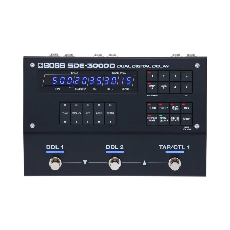 BOSS BOSS / SDE-3000D 數位雙延遲效果器(Dual Digital Delay) — 三峽效果器