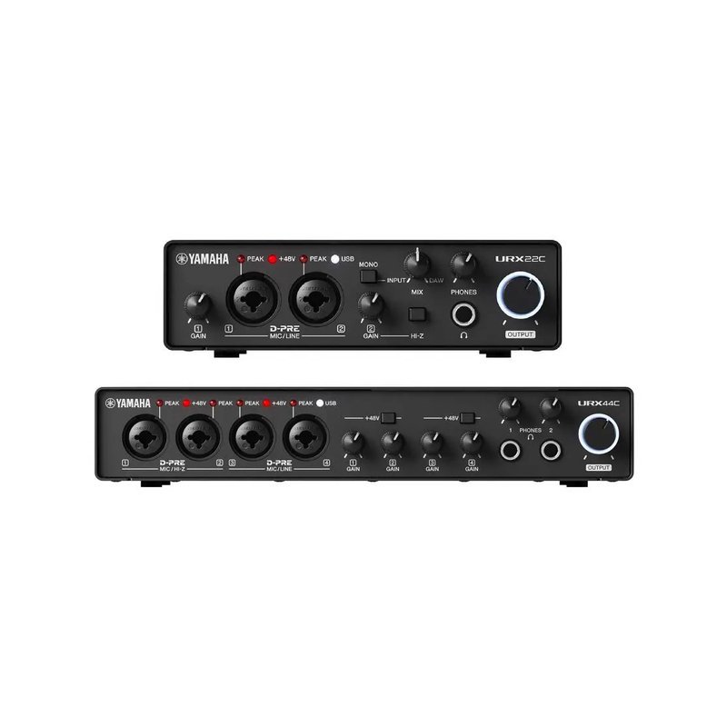 Yamaha YAMAHA / URX 系列 ( URX22C、URX44C ) USB-C 錄音/MIDI 介面 — 三峽錄音