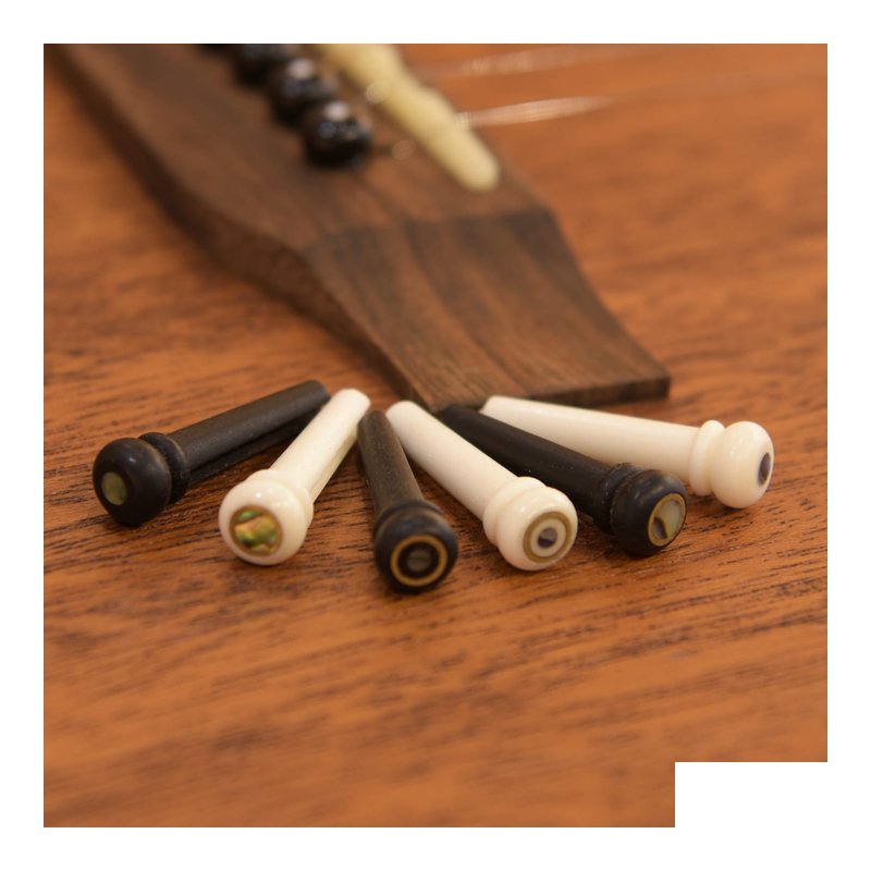 34-H0 34-H0 吉他弦釘 烏木弦釘 牛骨弦釘 — 三峽配件 / 週邊