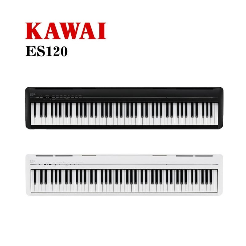 KAWAI KAWAI ES120 88鍵 便攜式電鋼琴 無琴蓋 單主機 — 三峽電鋼琴 / 鍵盤
