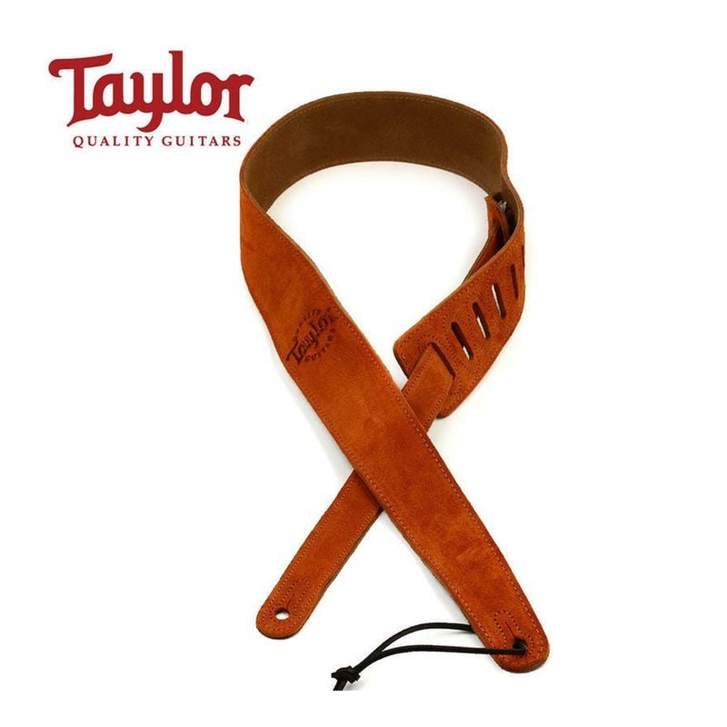 Taylor 美國 Taylor 4402-25 Embroidered Suede 2.5吋 吉他背帶 — 三峽背帶