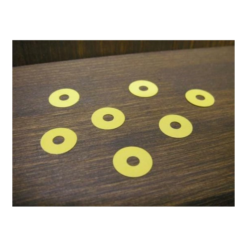 日本進口 渡邊商店 鋼琴鍵盤紙圈(小) 紙墊圈 100片/包 鍵盤墊片 — 三峽鍵盤 / 鋼琴