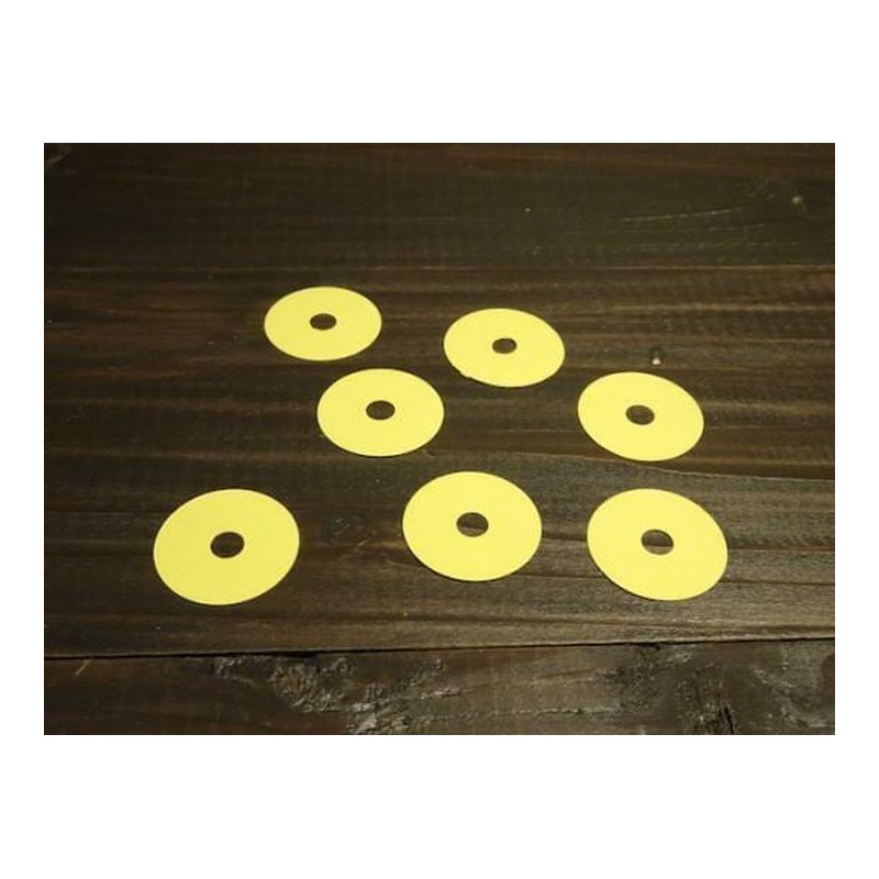 日本進口 渡邊商店 #GP 平台鋼琴鍵盤紙圈 紙墊圈 100片/包 鍵盤墊片 — 三峽鍵盤 / 鋼琴