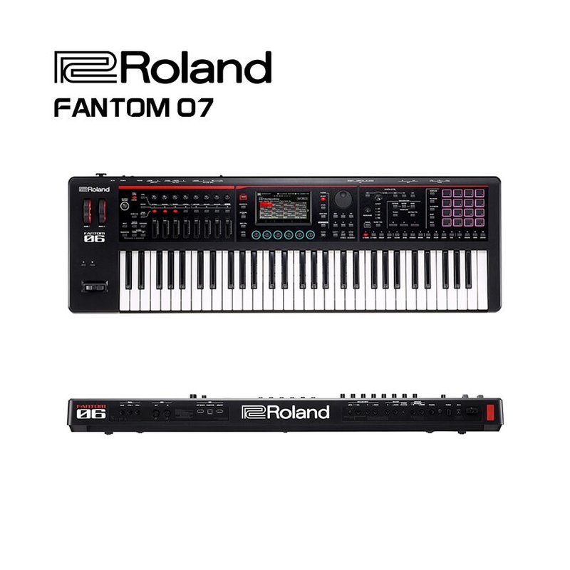Roland ROLAND Fantom 07 合成器 76鍵 Fantom-0系列 — 三峽電鋼琴 / 鍵盤