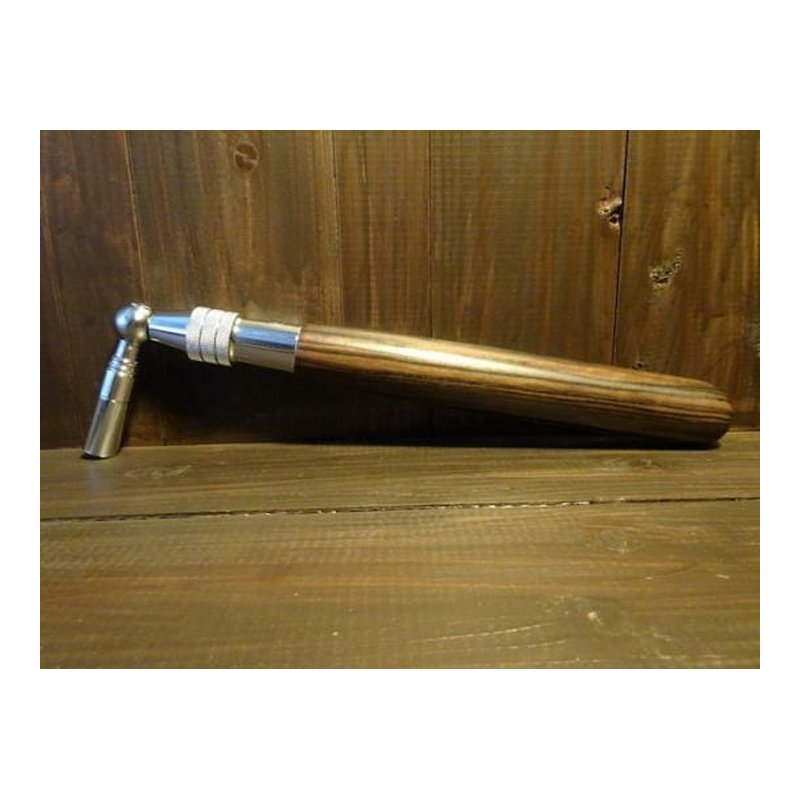 日本進口 渡邊商店 #4 鋼琴調音扳手 調音錘 固定式 黒檀木手柄 — 三峽鍵盤 / 鋼琴