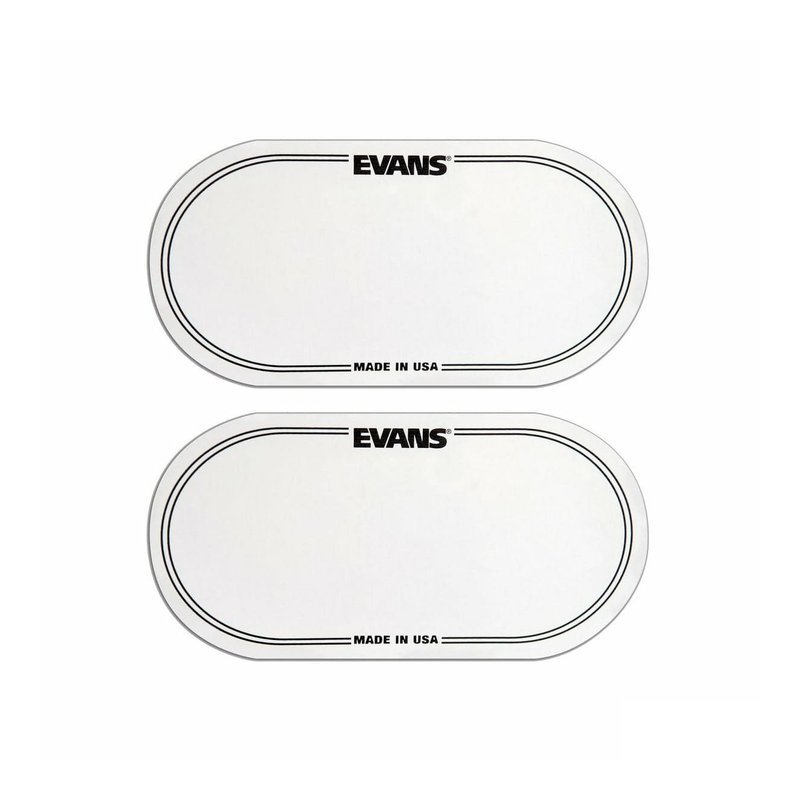 Evans Evans EVX-EQPC2 大鼓保護貼 1組/2個 雙踏用 透明 — 三峽配件 / 週邊