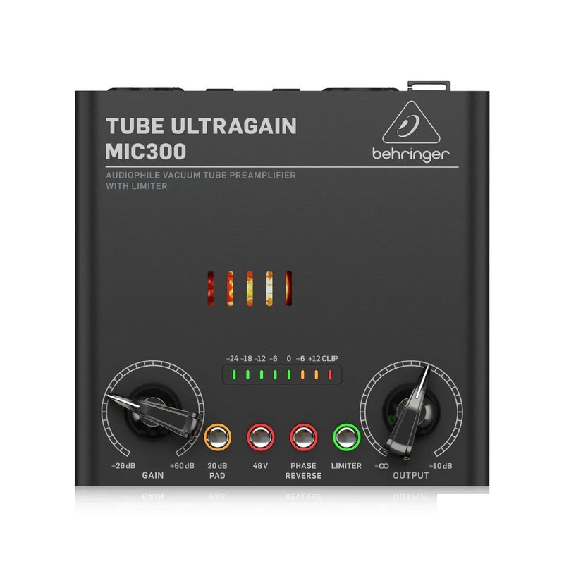 Behringer Behringer / Mic300 真空管麥克風前級 — 三峽麥克風
