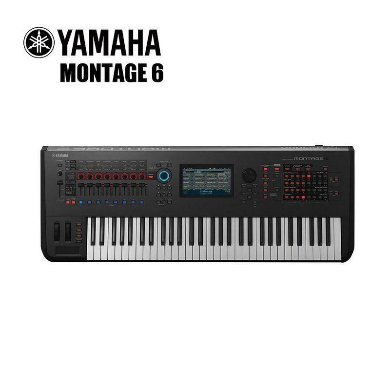 Yamaha YAMAHA MONTAGE6 61鍵 合成器鍵盤 受訂 — 三峽電鋼琴 / 鍵盤