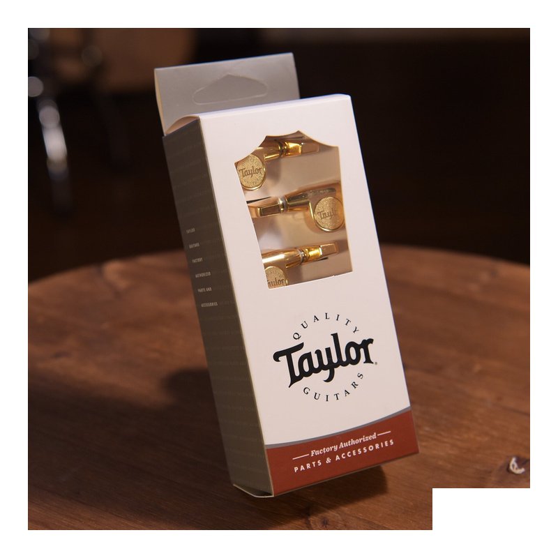 Taylor Taylor 181PG 吉他弦鈕組 金色 1：18 — 三峽吉他 / 電吉他弦