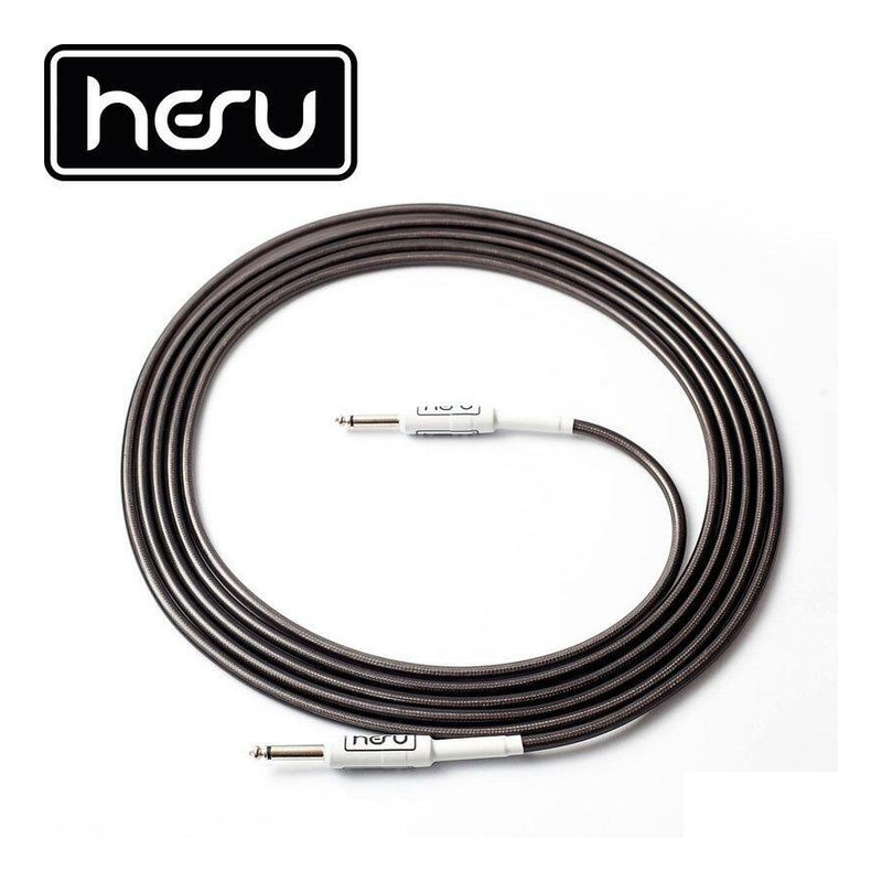 10呎導線 (雙直頭) Hesu波蘭手工導線 Black系列 BLACK-10SS — 三峽導線