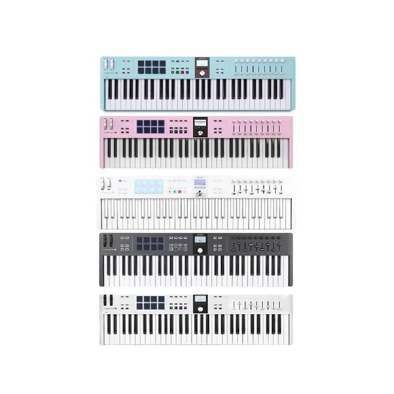 Arturia Arturia / KeyLab Essential 61 mk3 61鍵 MIDI鍵盤(5色) — 三峽電鋼琴 / 鍵盤