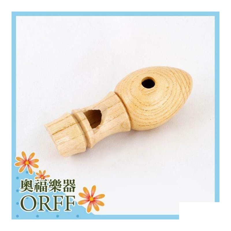 ORFF ORFF 奧福樂器 高品質 木製 鳥叫器 笛頭造型 S058-1 兒童樂器 幼兒樂器 吹奏樂器 — 三峽配件 / 週邊