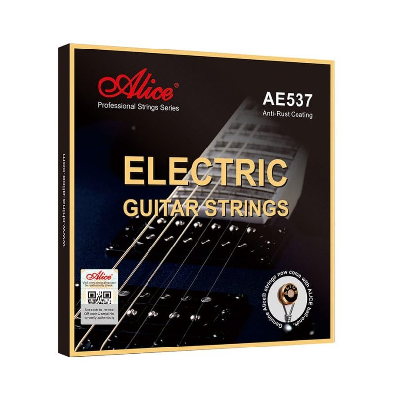 ALICE ALICE AE537 電吉他弦 防銹塗層 — 三峽吉他 / Bass