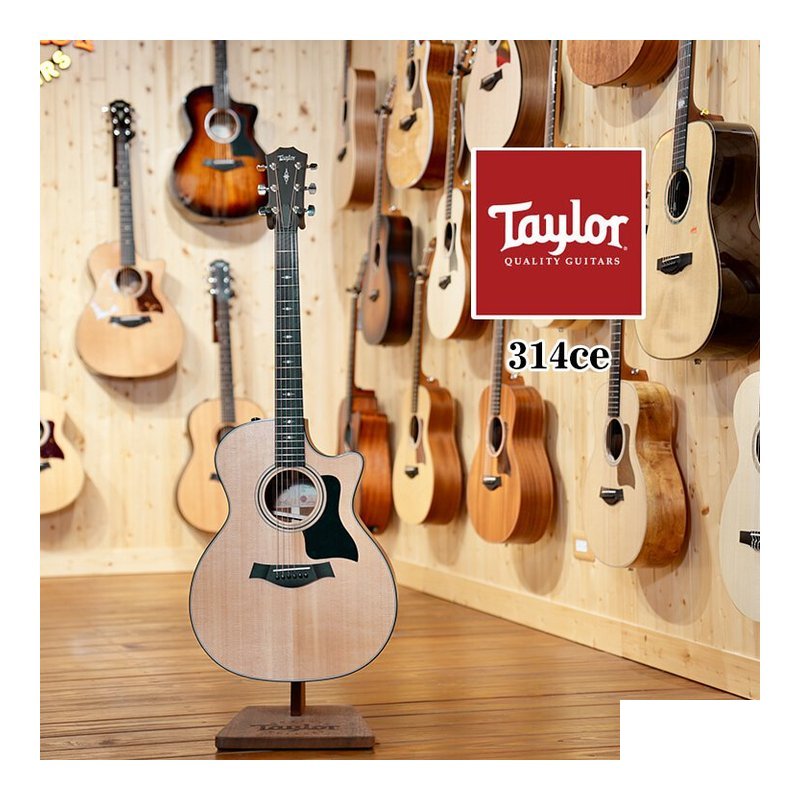 Taylor Taylor 314ce 電木吉他 TLGF-314-CE — 三峽木吉他 / 民謠吉他