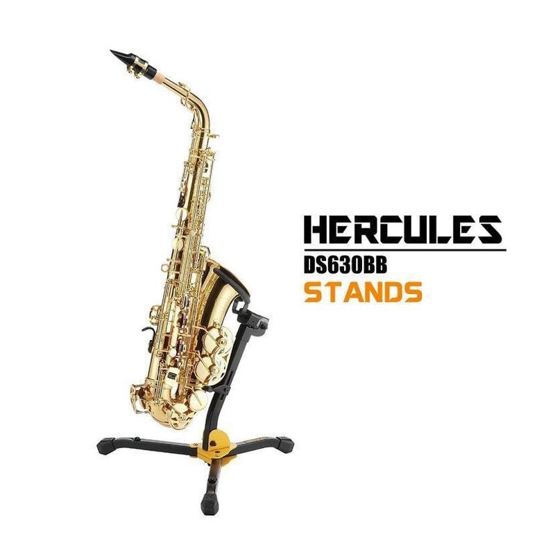 Hercules 海克力斯 HERCULES DS630BB 中音/次中音薩克斯風架 附袋 — 三峽木管樂器
