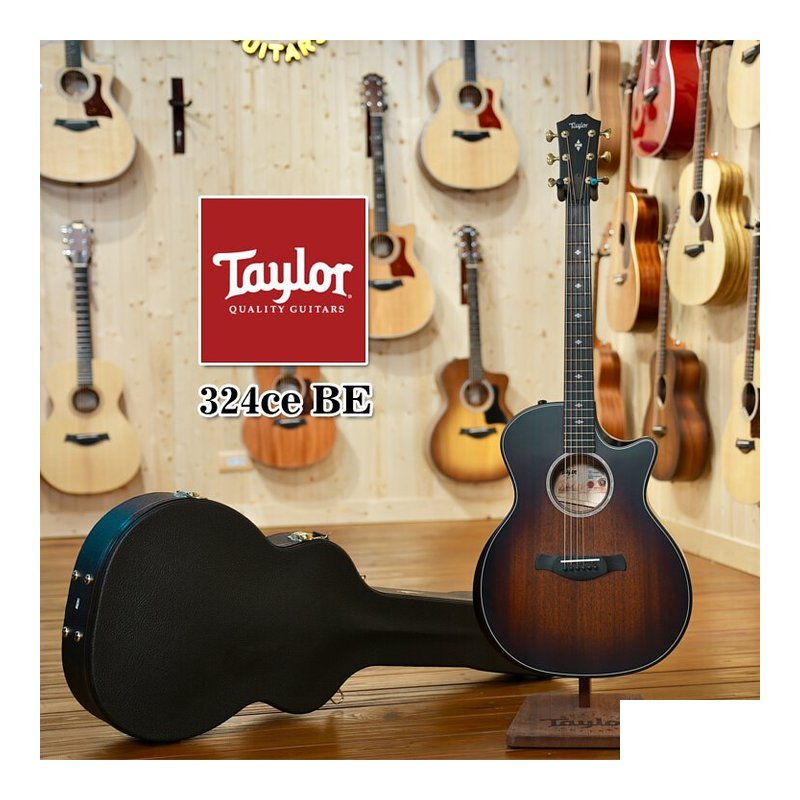 Taylor Taylor 324ce BE Builder's Edition 電木吉他 — 三峽木吉他 / 民謠吉他