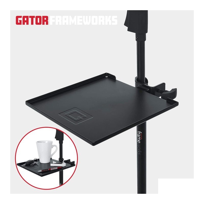 Gator Gator Frameworks GFW-SHELF0909 9吋 x9吋 夾式托盤架 — 三峽配件 / 週邊