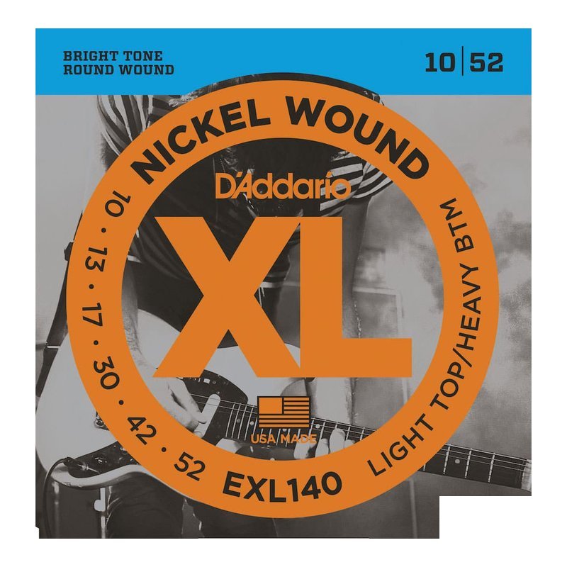D'Addario D'addario EXL140 (10-52) 電吉他弦 — 三峽電吉他