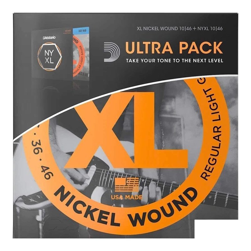 D'Addario D'addario EXL110-NYXL1046 Ultra Pack 電吉他弦 (10-46) 組合 — 三峽木吉他 / 民謠吉他