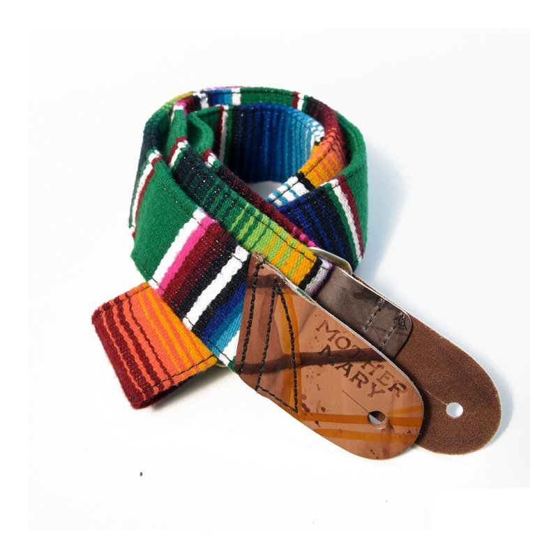 MOTHER MOTHER MARY 01-000050 吉他背帶 Green Serape — 三峽背帶