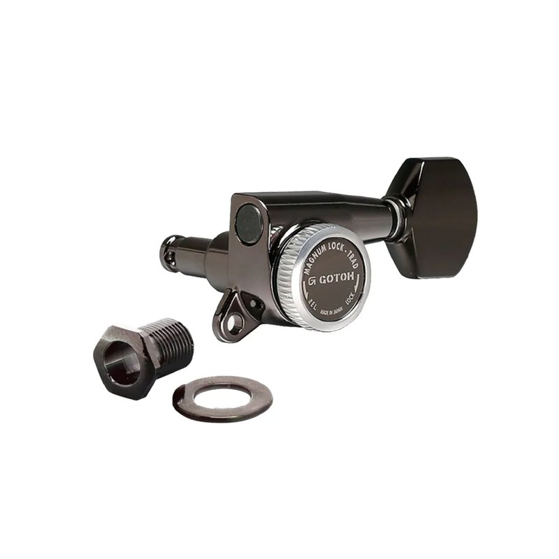 GOTOH Gotoh / SG381 - MG - L6 - 07 吉他旋鈕(黑) — 三峽吉他 / Bass