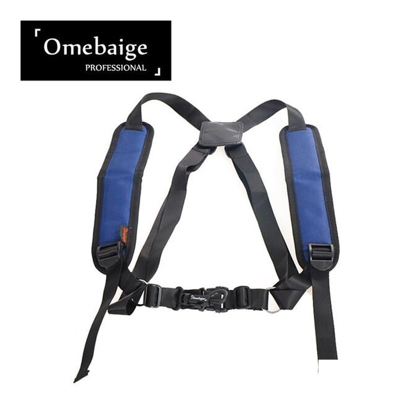 全新 Omebaige BGAC31 高檔 加厚加寬 薩克斯風 雙肩背帶 透氣設計 360度封閉掛勾設計 — 三峽銅管 / 管樂