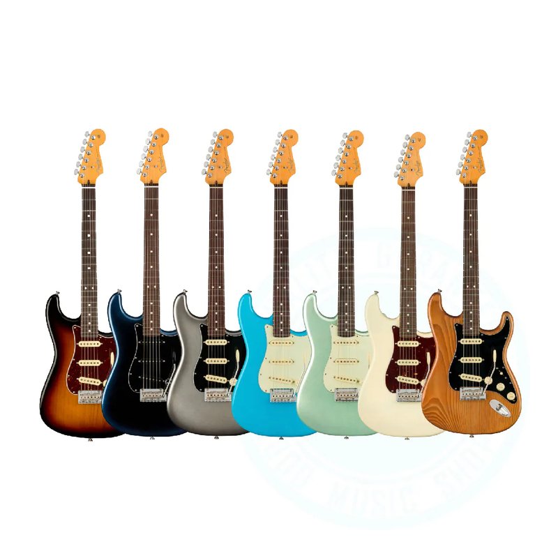 Fender Fender / AM Pro StratⅡ電吉他(玫瑰木指板)(7色) — 三峽吉他 / Bass