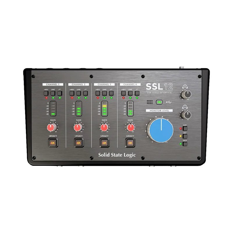 Solid State Logic Solid State Logic / SSL12 12in/8out USB-C錄音介面 — 三峽錄音