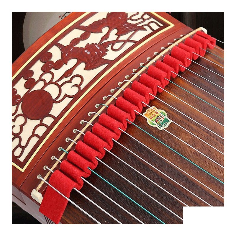 34-G136 34-G136 古箏弱音帶 古箏悶音帶 羊毛靜音帶 — 三峽配件 / 週邊